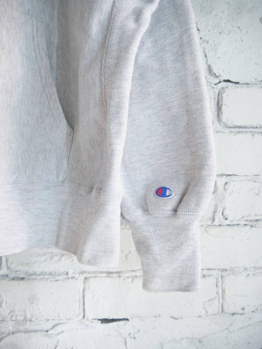 画像3: Champion REVERSEWEAVE NAVY ラバープリント スウェット（O13-47） (3)