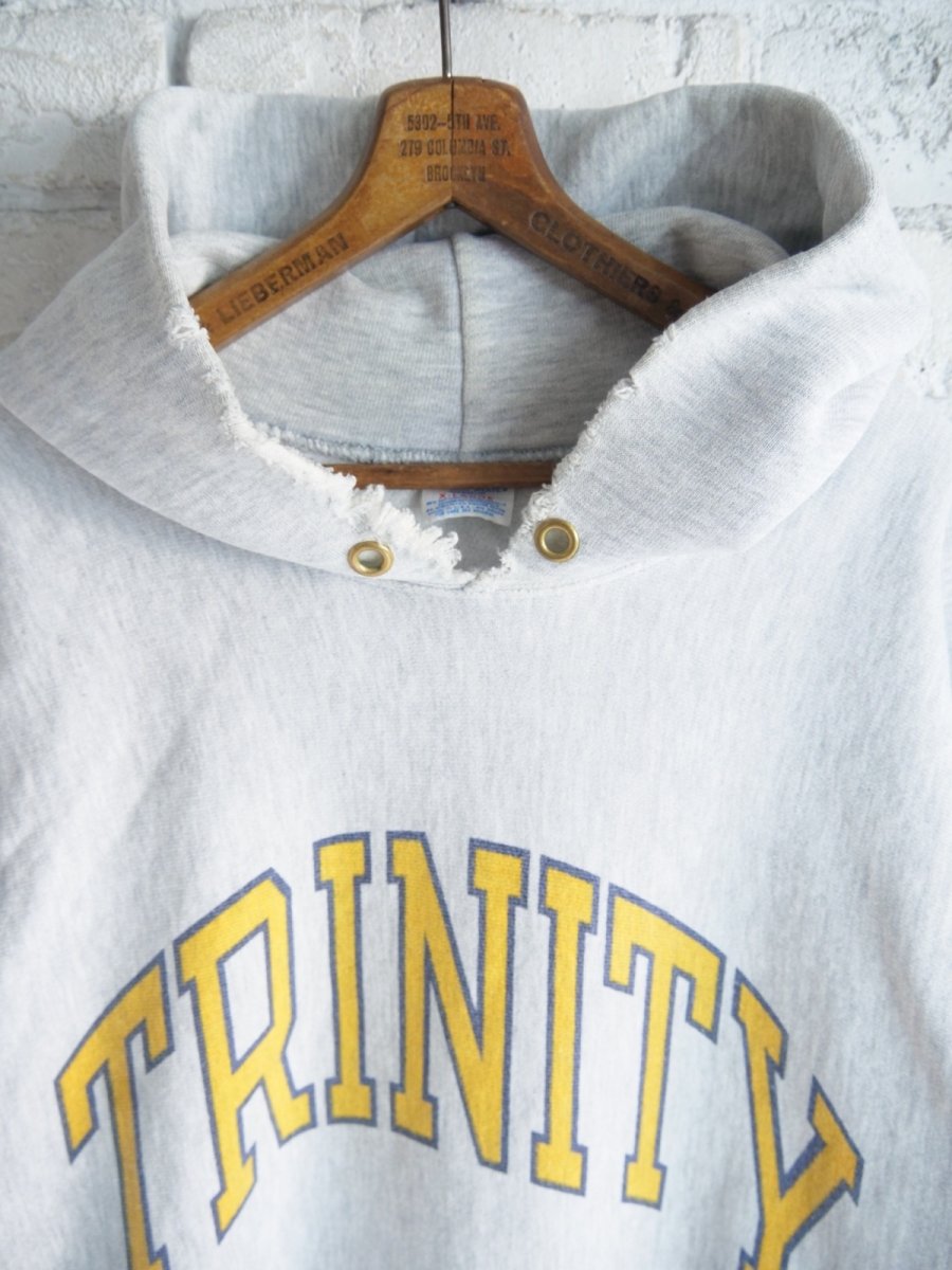 画像2: Champion REVERSEWEAVE イエロー染み込み フーディ（K2-10） (2)