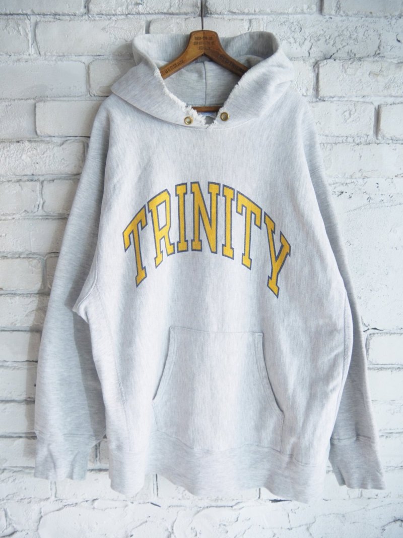 画像1: Champion REVERSEWEAVE イエロー染み込み フーディ（K2-10）