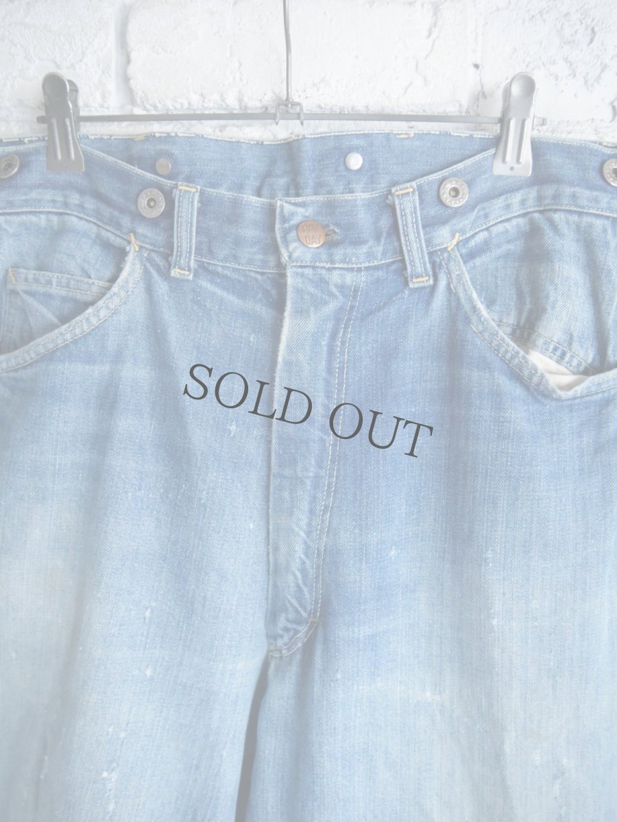 画像2: BIG MAC ペインターデニムサスペンダーボタン(K67-8） (2)