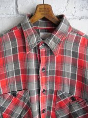 画像2: Sears ネルシャツ マチ付き（I29-1）- (2)