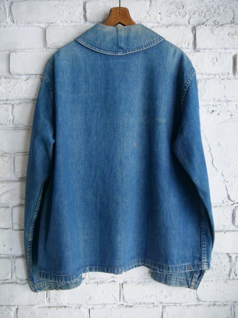 画像3: USN ショールカラーデニムジャケット(H29-3)