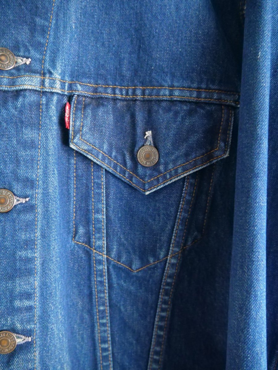 画像3: LEVI'S 70505E デニムジャケット（E1-1） (3)