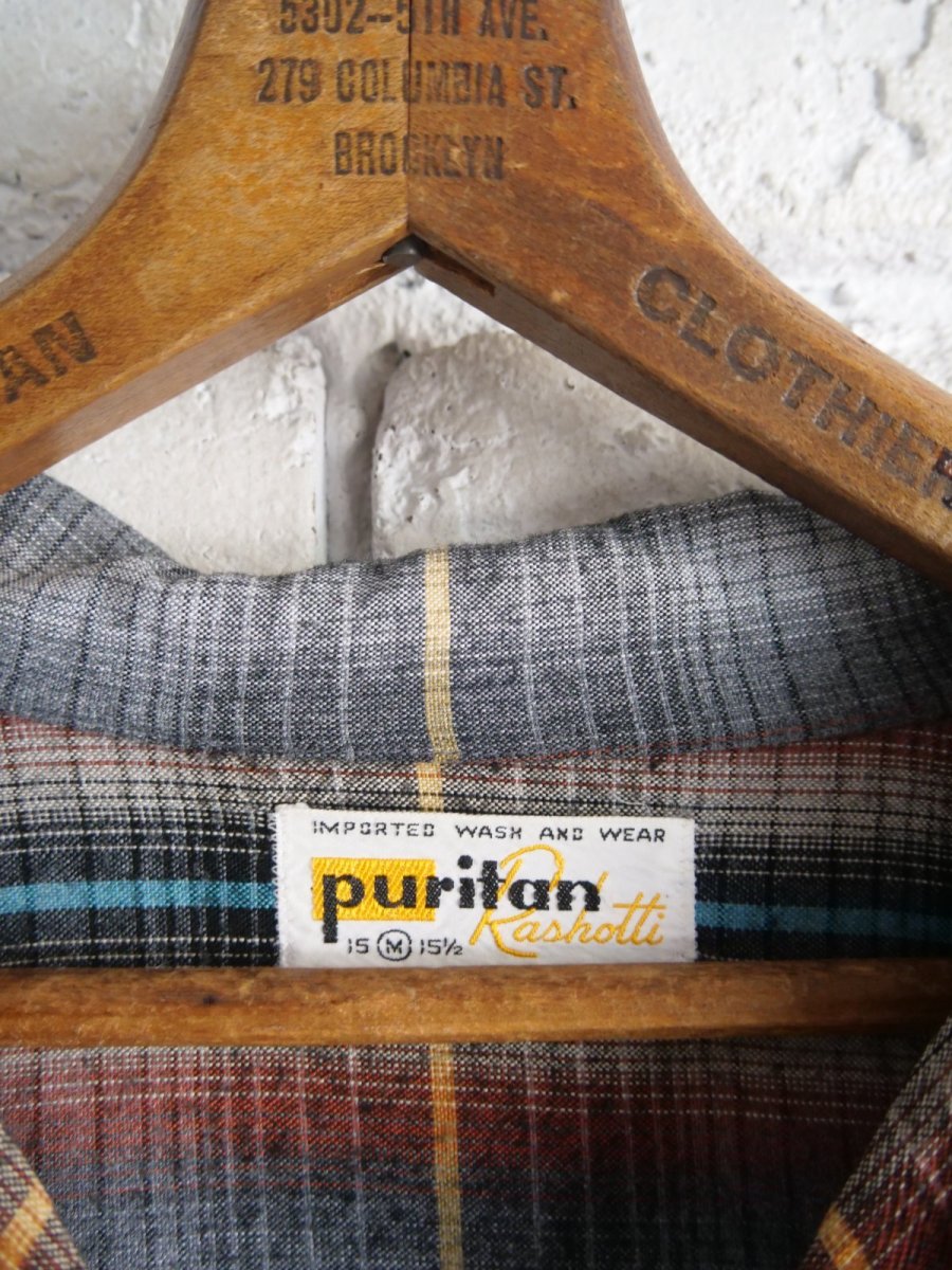 画像4: Puritan オンブレレーヨンシャツ（H12-14） (4)