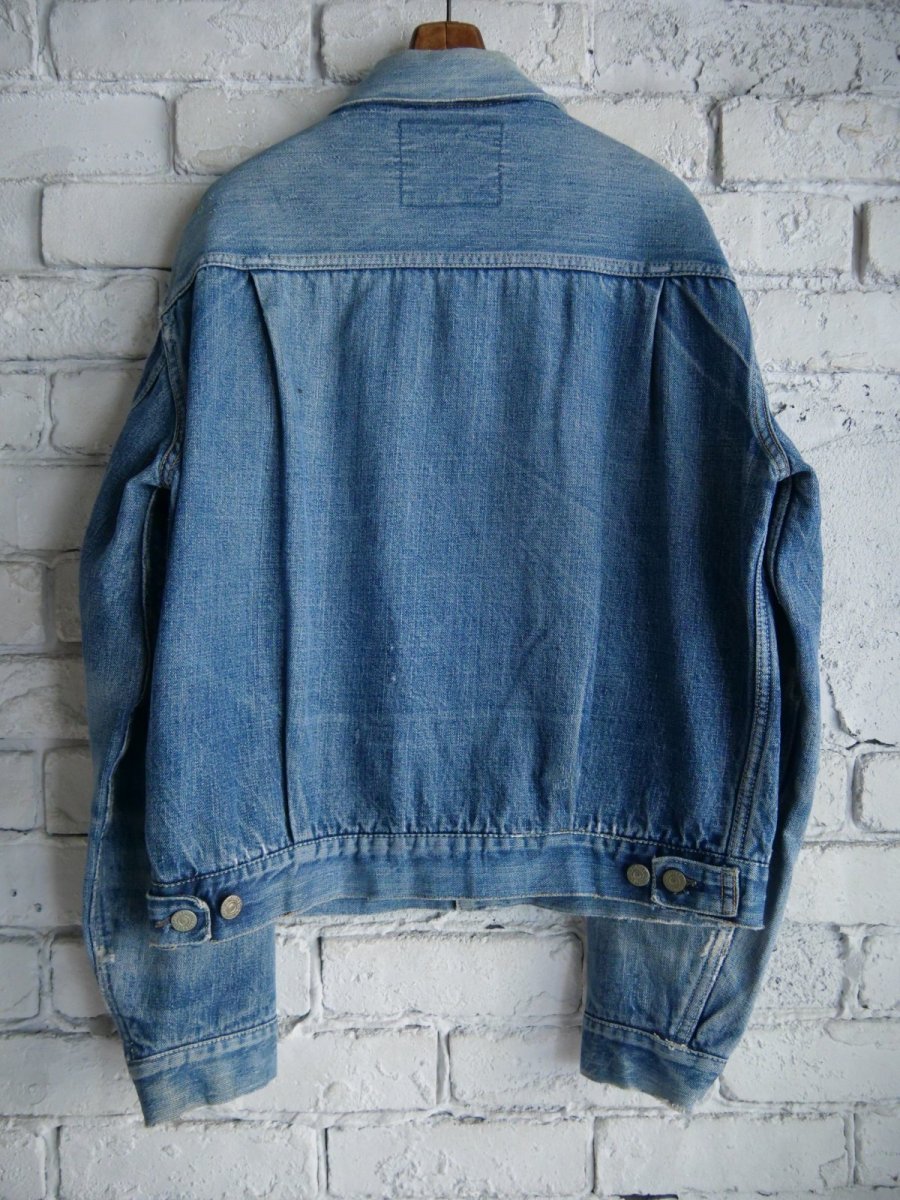 画像7: LEVI'S 507 2nd BIG E デニムジャケット（T1996） (7)