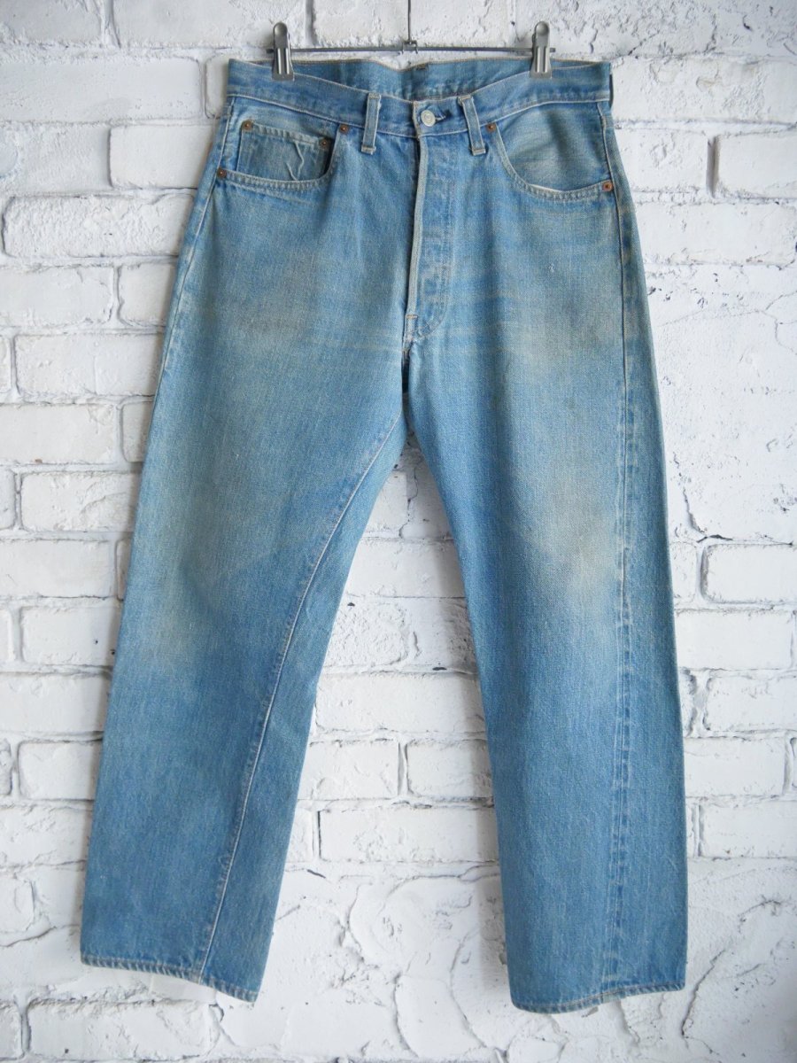 画像1: Levi's 501 66 後期 デニムパンツ（F6-121） (1)