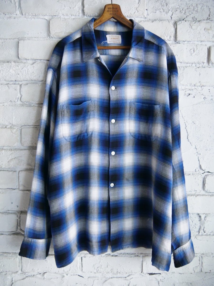 画像1: オンブレレーヨンシャツ（O6-62）- (1)