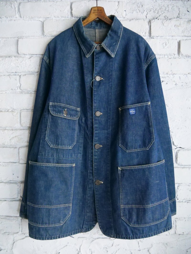画像1: モンゴメリー チンスト デニムカバーオール（M14-1）