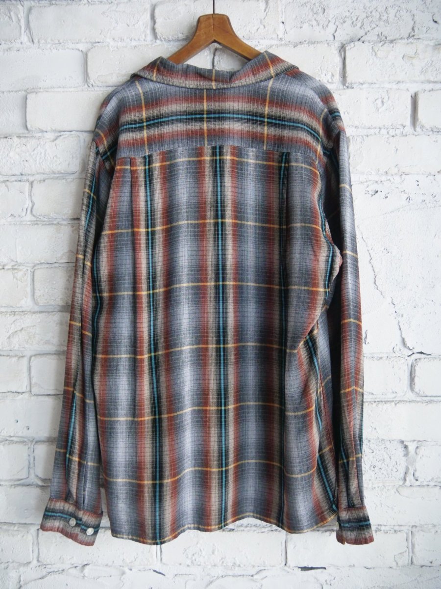 画像6: Puritan オンブレレーヨンシャツ（H12-14） (6)