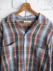 画像2: Puritan オンブレレーヨンシャツ（H12-14） (2)