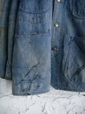 画像4: ヘラクレス  デニムカバーオール ボロ（H13-365） (4)