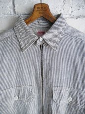 画像2: ヘラクレス ヒッコリージップシャツ（H11-99） (2)