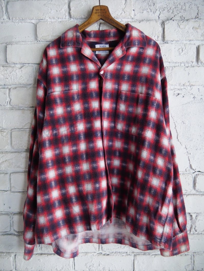 画像1: プリントネルシャツ　オンブレ（H13-335）