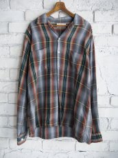 画像1: Puritan オンブレレーヨンシャツ（H12-14） (1)