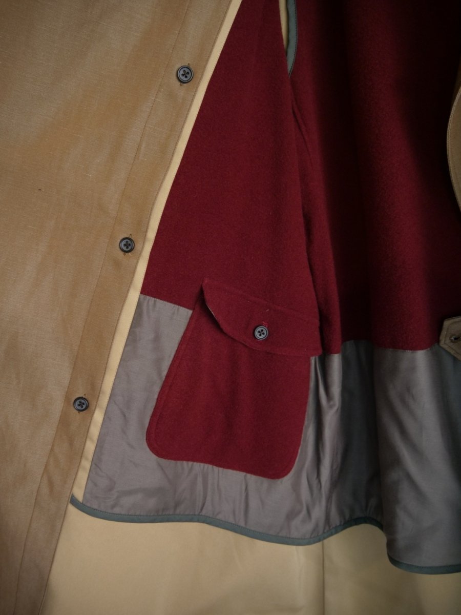 画像6: MAATEE&SONS OVERCOAT 2:1GABA マーティーアンドサンズ オーバーコート（MT5303-0701B） (6)