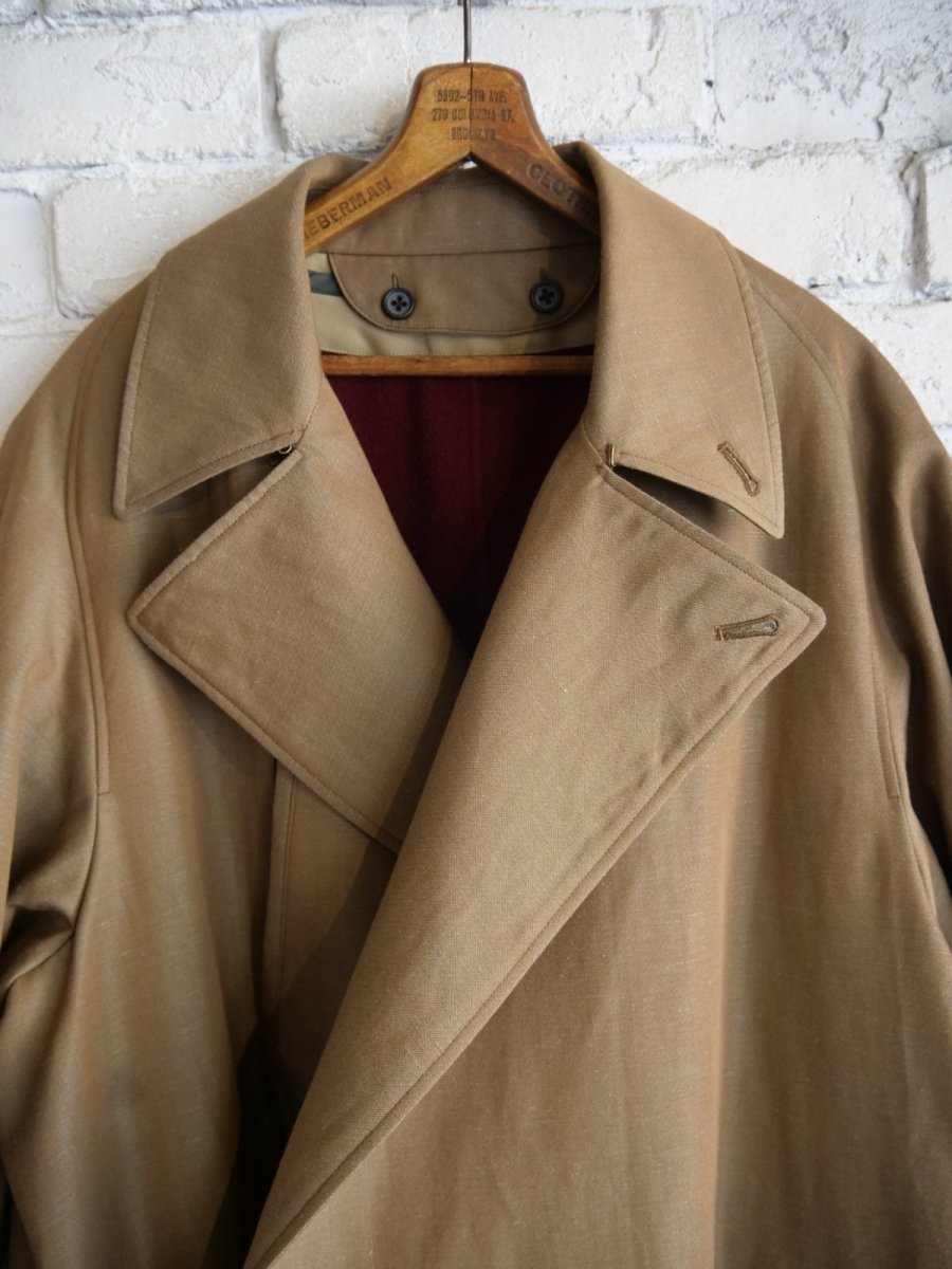 画像2: MAATEE&SONS OVERCOAT 2:1GABA マーティーアンドサンズ オーバーコート（MT5303-0701B） (2)