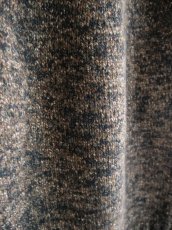 画像4: Slopeslow yak / Lamb multi ply HAND KNITTING yoke top crew neck sweater スロープスロウ ヤクヨークトップクルーネックセーター（1253001） (4)