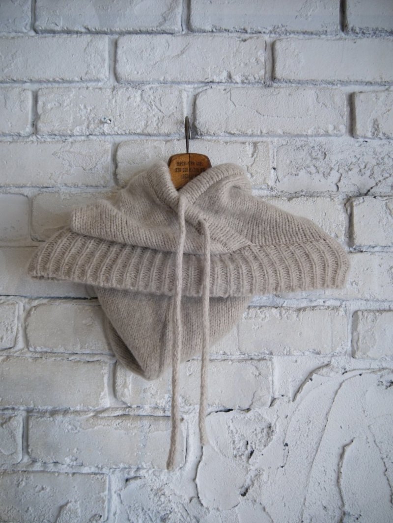 画像1: R&D.M.Co- / OLDMAN'S TAILOR CASHMERE MERINO HOODIE オールドマンズテーラー アールアンドディーエムコー カシミヤメリノフーディー（7831a）