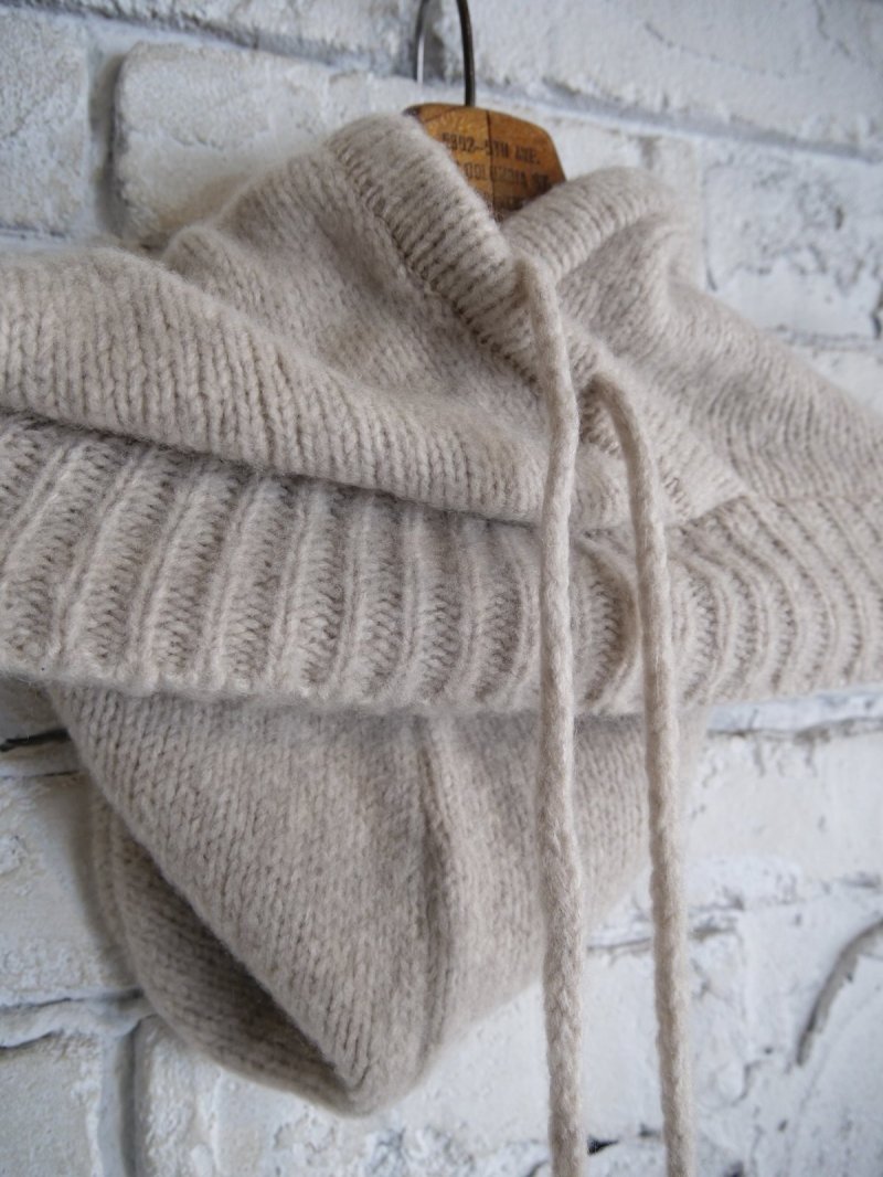 画像2: R&D.M.Co- / OLDMAN'S TAILOR CASHMERE MERINO HOODIE オールドマンズテーラー アールアンドディーエムコー カシミヤメリノフーディー（7831a）