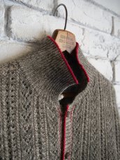 画像3: MAATEE&SONS MOHAIR CASHEMERE 透かし編み マーティーアンドサンズ モヘアカシミヤ透かし編み (MT5303-0115） (3)