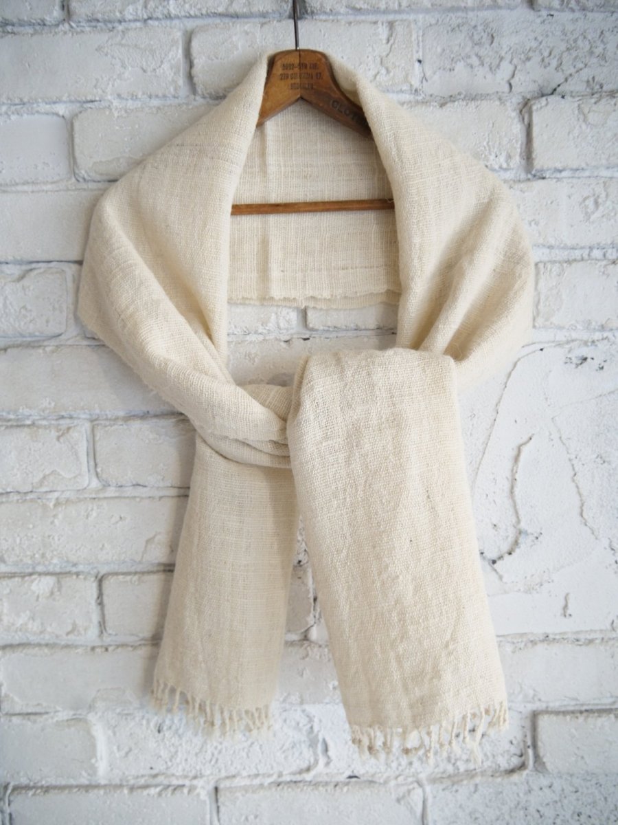 画像1: CALICO Shamji キャリコ シープウールショール CAV269 (1)