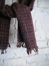 画像2: CALICO Shamji キャリコ シープウールショール CAV270 (2)