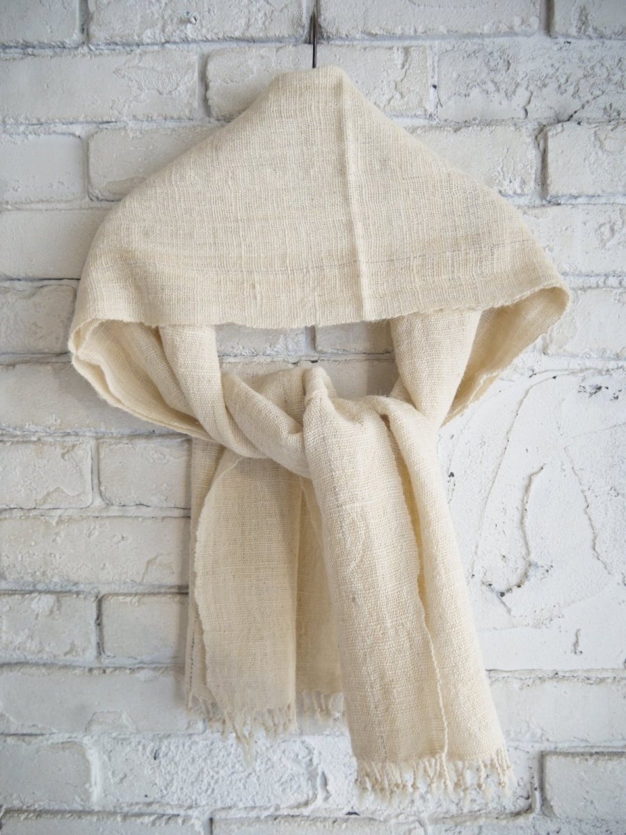 画像4: CALICO Shamji キャリコ シープウールショール CAV269 (4)