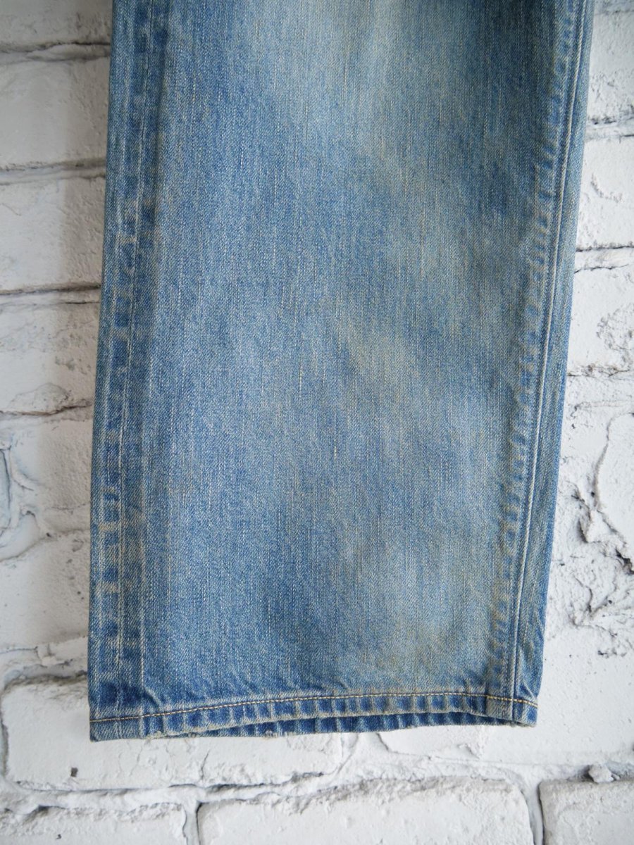 画像4: A.PRESSE No37. Washed Wide Denim Pants アプレッセ ウォッシュドワイドデニムパンツ(26SAP-04-21) (4)