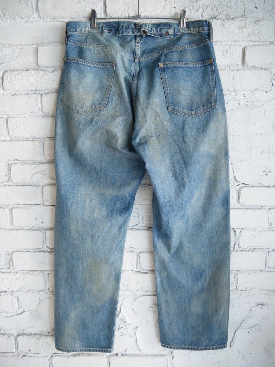 画像9: A.PRESSE No37. Washed Wide Denim Pants アプレッセ ウォッシュドワイドデニムパンツ(26SAP-04-21) (9)