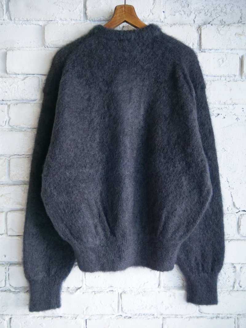 画像3: BATONER【WOMEN'S】PURE MOHAIR SHAGGY CREW CARDIGAN  バトナーピュアモヘアシャギークルーカーディガン(BN-25FL-052）●