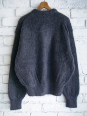 画像4: BATONER【WOMEN'S】PURE MOHAIR SHAGGY CREW CARDIGAN  バトナーピュアモヘアシャギークルーカーディガン(BN-25FL-052）● (4)