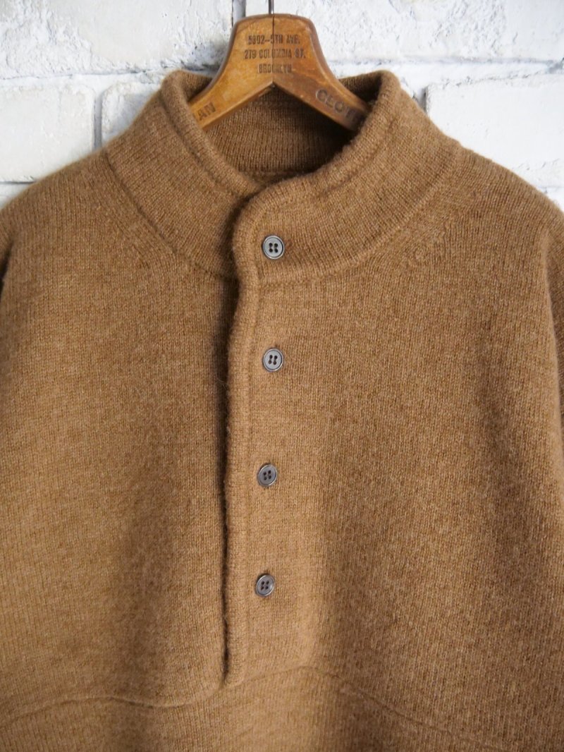 画像2: BATONER【MEN'S】BLUEFACE SNAP PULLOVER バトナー ブルーフェイススナッププルオーバー(BN-25FM-062)●