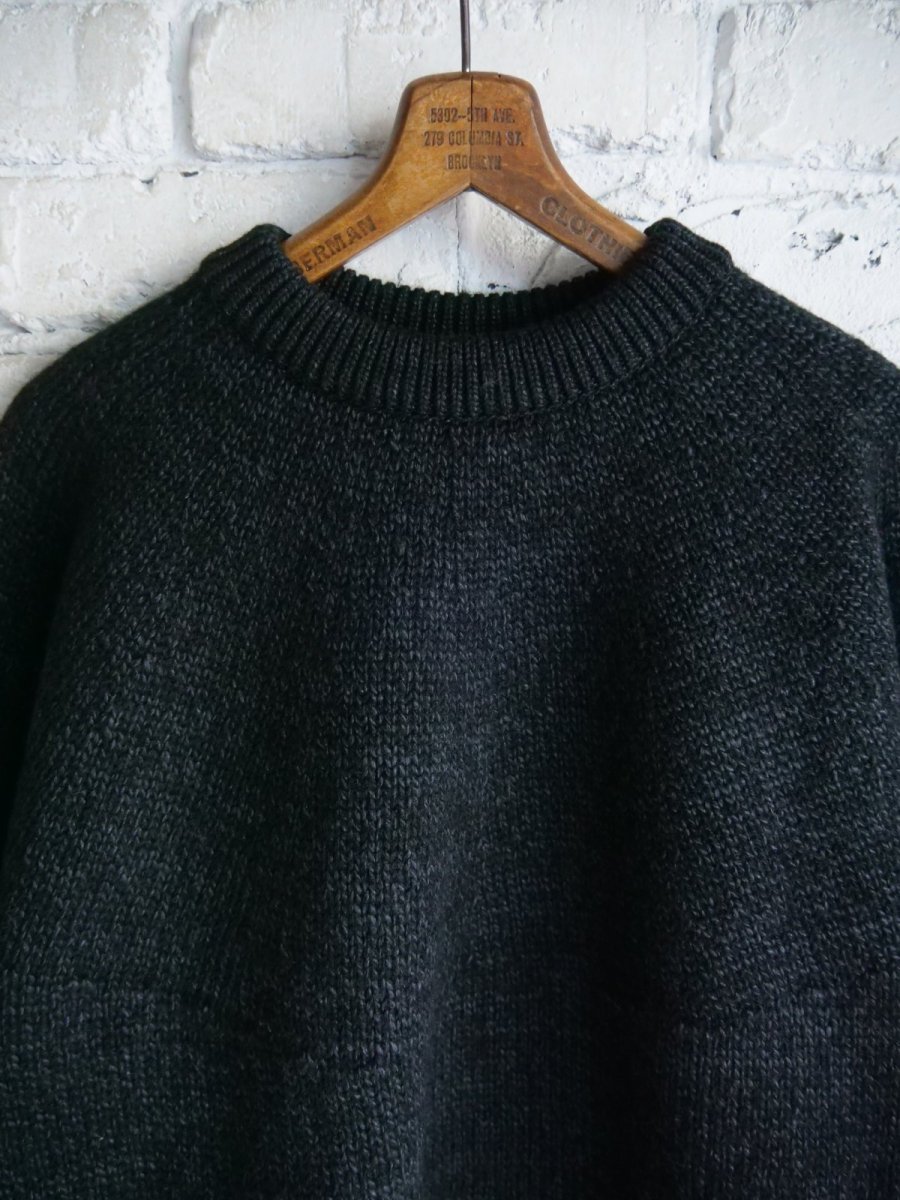 画像2: BATONER【WOMEN'S】SPREAD TENJIKU CREWNECK バトナー スプレッド天竺クルーネックニット(BN-25FL-058）● (2)