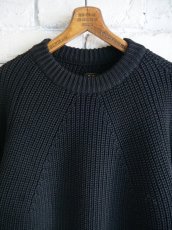 画像2: BATONER【WOMEN'S】SIGNATURE CREWNECK バトナー シグネチャークルーネックニット(BN-25FL-030）● (2)