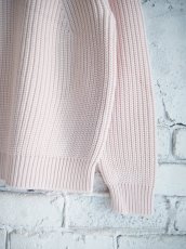 画像3: BATONER【WOMEN'S】SIGNATURE CREWNECK バトナー シグネチャークルーネックニット(BN-25FL-030）● (3)