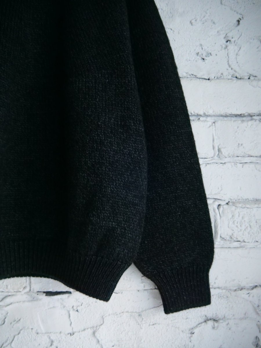 画像3: BATONER【WOMEN'S】SPREAD TENJIKU CREWNECK バトナー スプレッド天竺クルーネックニット(BN-25FL-058）● (3)