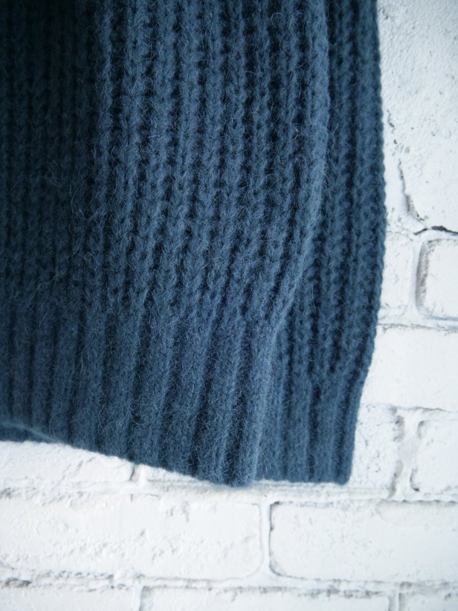 画像3: BATONER【WOMEN'S】CHUNKY FLUFFY SIGNATURE CREWNECK バトナー チャンキーフラッフィーシグネチャークルーネックニット(BN-25FL-064）● (3)