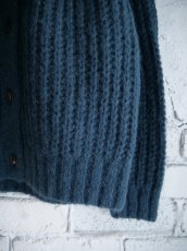 画像3: BATONER【WOMEN'S】CHUNKY FLUFFY SIGNATURE CREW CARDIGAN バトナー チャンキーフラッフィーシグネチャークルーカーディガン(BN-25FL-065）● (3)