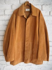 画像1: HERILL Goatsuede Jacket  ヘリル ゴートスウェードジャケット  (26-011-HL-8040-10) (1)