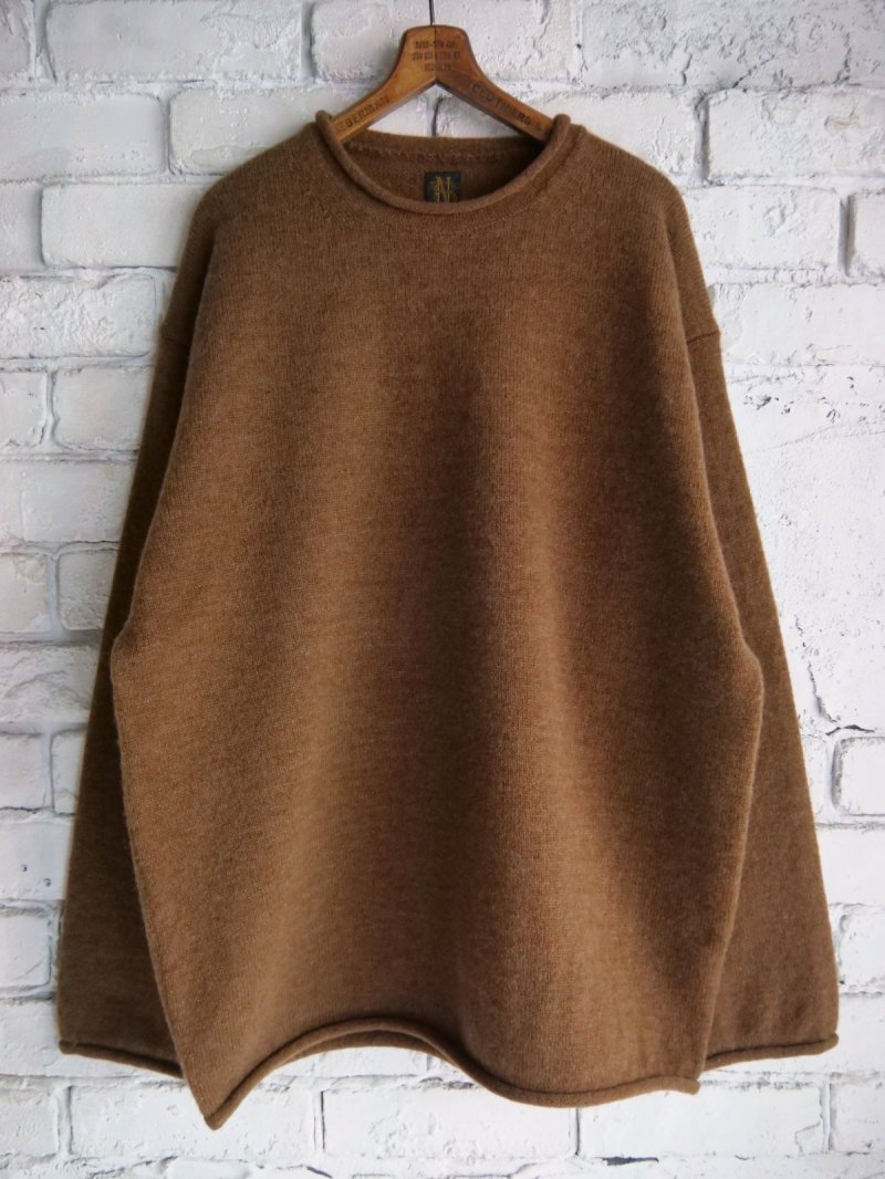 画像1: BATONER【MEN'S】BLUEFACE ROLL NECK バトナー ブルーフェイスロールネック(BN-25FM-061)●