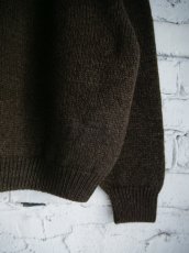 画像3: BATONER【WOMEN'S】SPREAD TENJIKU CREWNECK バトナー スプレッド天竺クルーネックニット(BN-25FL-058）● (3)