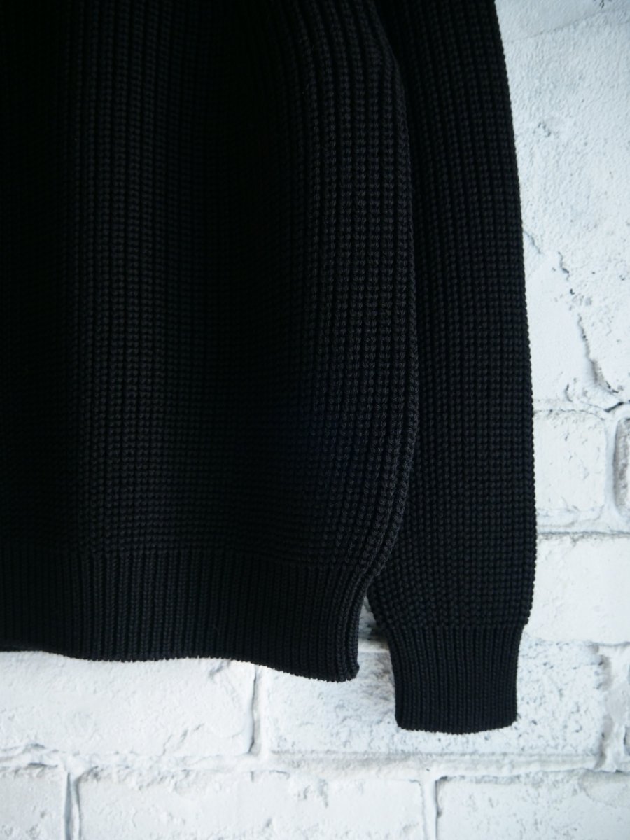 画像3: BATONER【WOMEN'S】SIGNATURE CREWNECK バトナー シグネチャークルーネックニット(BN-25FL-030）● (3)