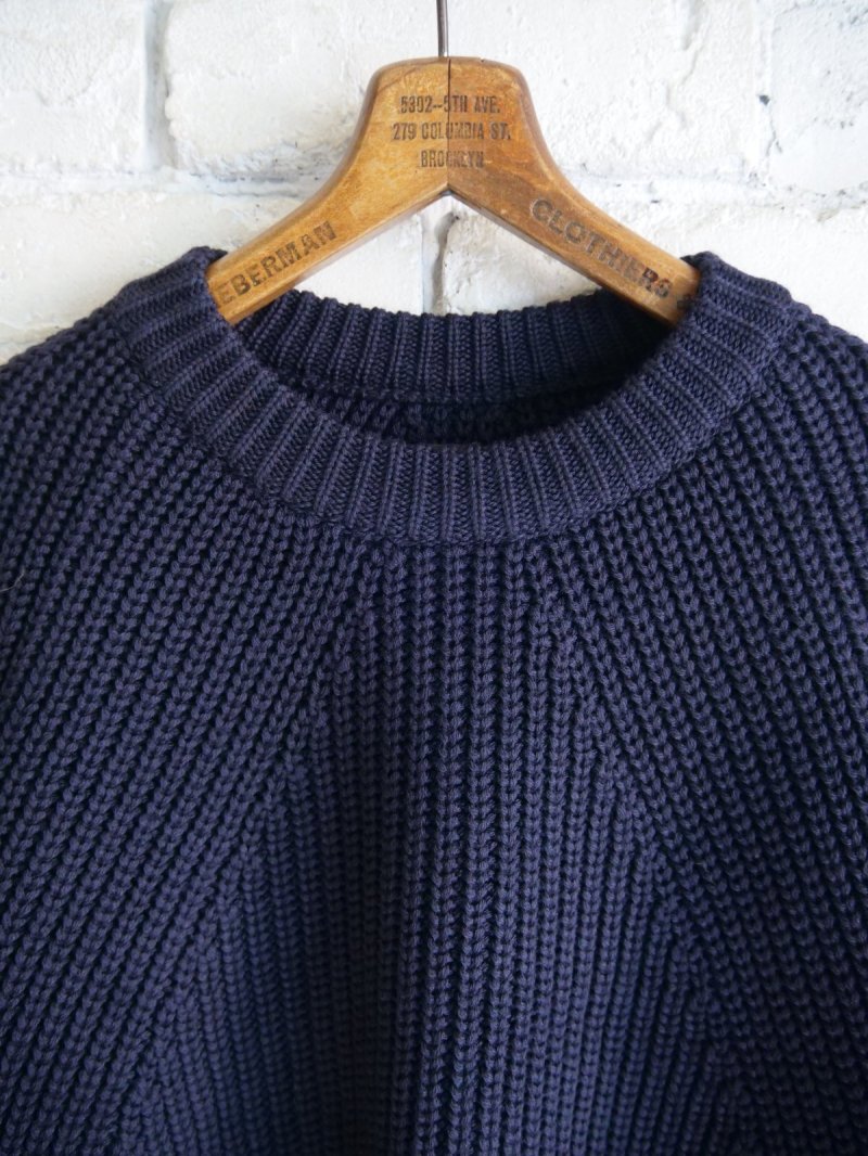 画像2: BATONER【WOMEN'S】SIGNATURE CREWNECK バトナー シグネチャークルーネックニット(BN-25FL-030）●