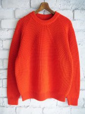 画像1: BATONER【WOMEN'S】SIGNATURE CREWNECK バトナー シグネチャークルーネックニット(BN-25FL-030）● (1)