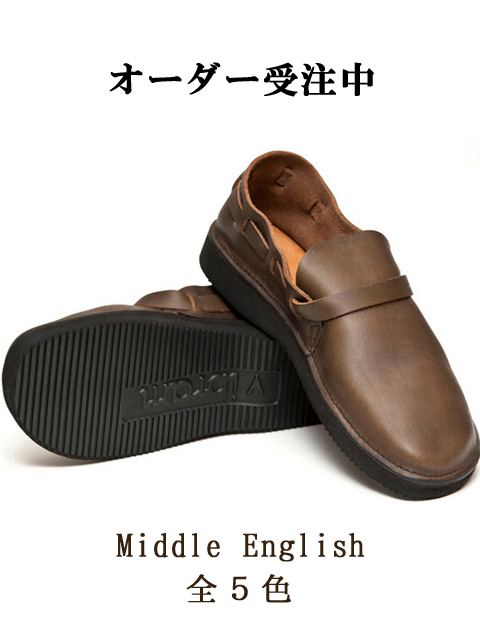 AURORA SHOES オーロラ シューズ Middle English ミドル