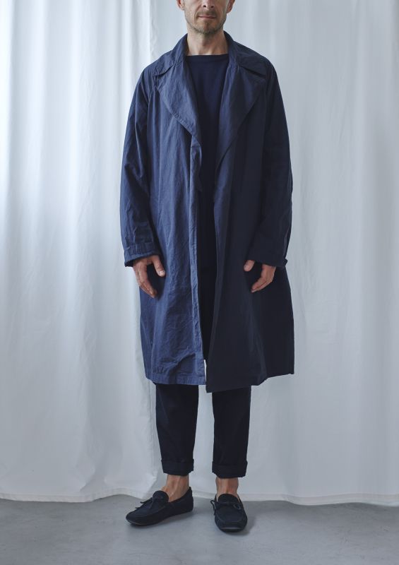 comoli タイロッケンコート コモリ サイズ1 navy ネイビー www ...