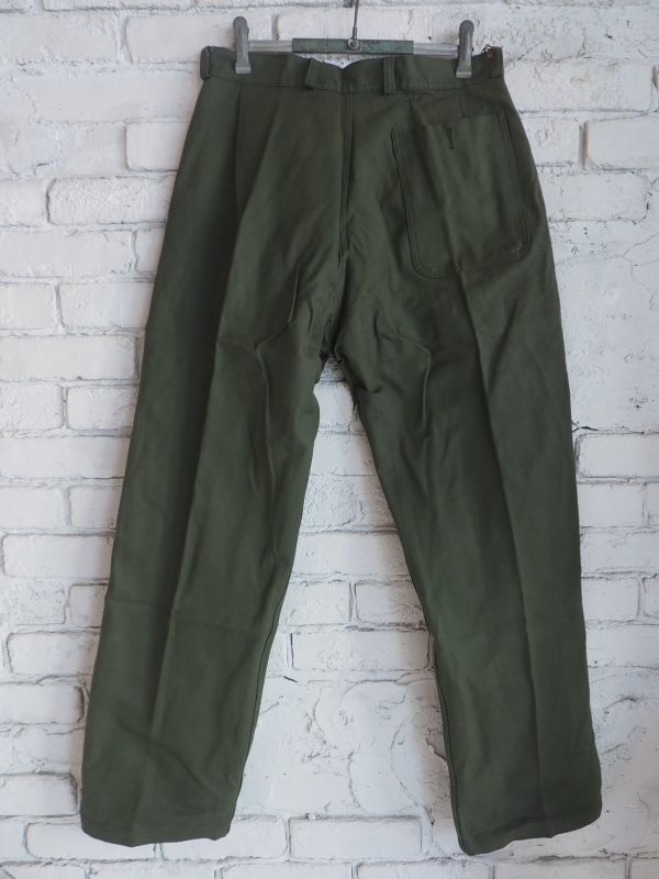 DEADSTOCK 80's FRENCH VINTAGE AIR FORCE FATIGUE PANTS デッド 