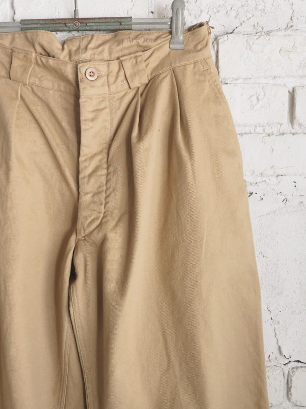 DEADSTOCK FRENCH ARMY M52 CHINO PANTS 前期