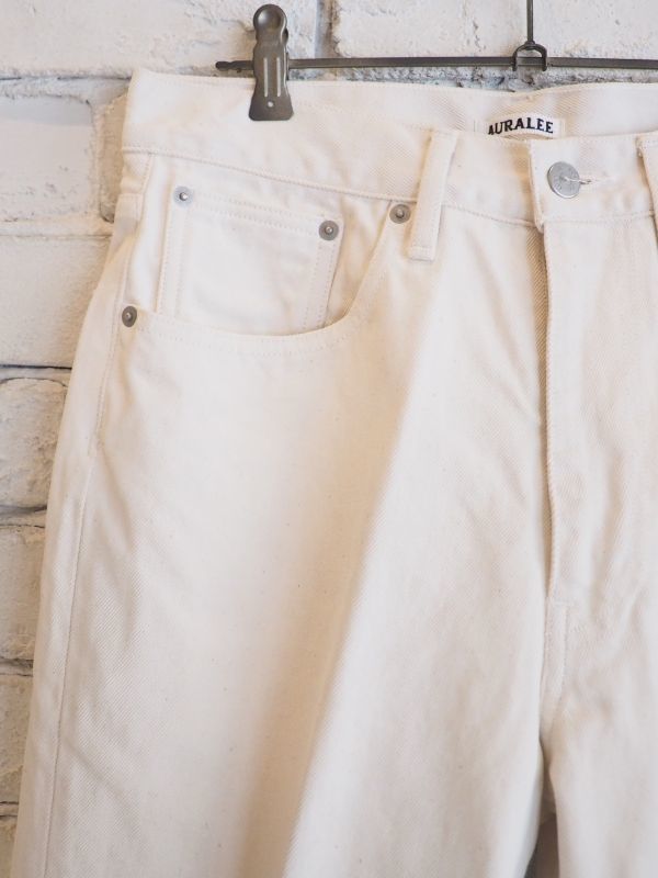 AURALEE ハードツイストデニム5Pパンツ AURALEE ハードツイストデニム5Pパンツ