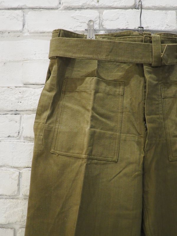 DEADSTOCK 60's FRENCH ARMY MOTORCYCLE PANTS デッドストック 60年代 